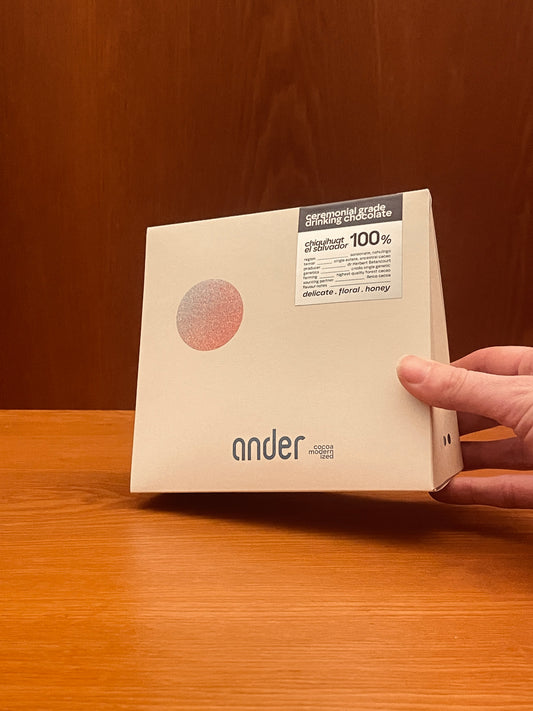 ceremonial grade drinking chocolate 100% EL SALVADOR . chiquihuat