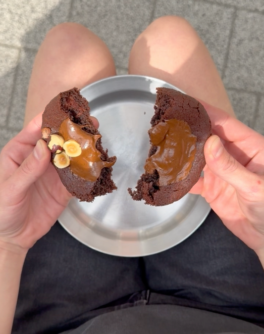 roasted washed cascara hazelnut spread . 160g