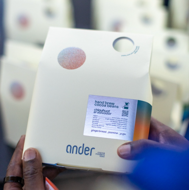 hand brew cocoa beans . VIETNAM . dak lak